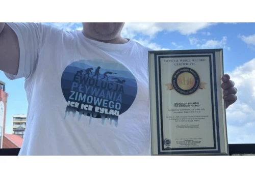 Oficjalnie wszedł do historii. Wojciech Pruński z nowym rekordem Guinnessa