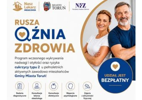 Qźnia Zdrowia pomoże mieszkańcom Torunia zadbać o swoje zdrowie