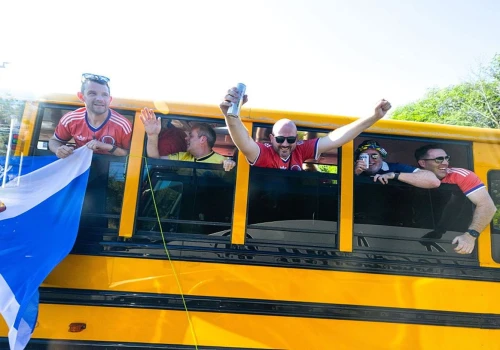 Tak Szkoci wybrali się na mecz MŚ