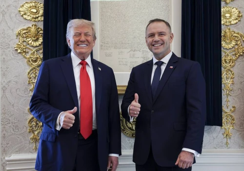 Karol Nawrocki zaczyna wizytę w USA. Będzie rozmawiał z Donaldem Trumpem