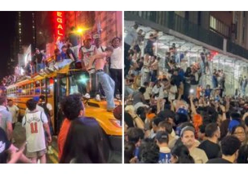Knicks mistrzami NBA. W Nowym Jorku doszło do zamieszek