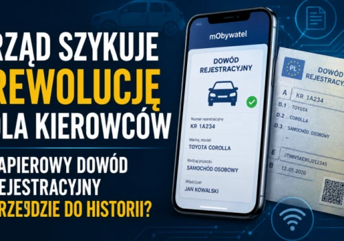 Koniec papierowych dokumentów? Rząd szykuje rewolucję dla kierowców