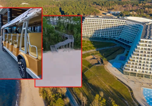 Turystka wybrała się na plażę przy Hotelu Gołębiewski. Pokazała, co zastała