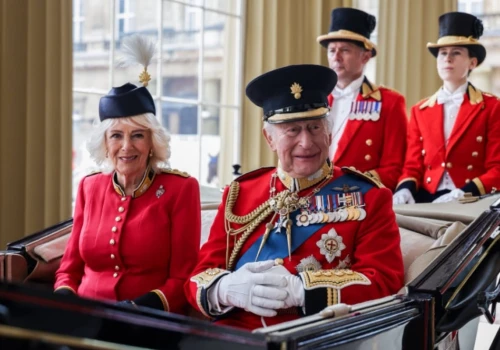 Tłumy na ulicach Londynu. Tak świętowano urodziny króla Karola III