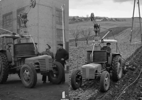 MTZ-4. Radziecki ciągnik, który orał na kablu