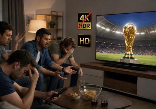 TVP emituje Mundial w HD, choć inni pokazują go w 4K HDR. KRRiT punktuje tłumaczenia