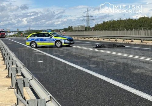 Tragedia na wiadukcie DK50. Motocyklista uderzył w barierki. Nie żyje 34-latek