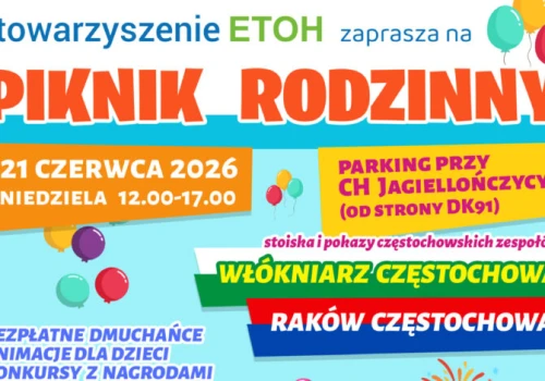 Stowarzyszenie ETOH zaprasza na piknik rodzinny
