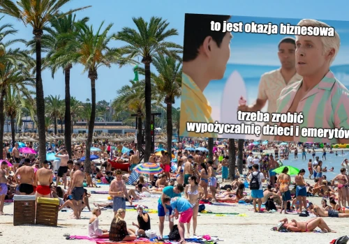 Włochy emocjonują się zakazem parasolek na jednej z plaż dla wszystkich poza dziećmi i seniorami