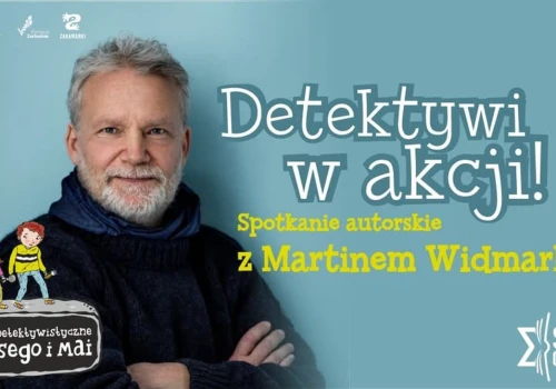 Detektywi w akcji... Spotkanie z Martinem Widmarkiem w Książnicy Pomorskiej