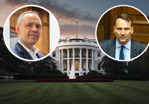 Nawrocki poleciał do Trumpa. Sikorski wskazuje dwa kluczowe tematy