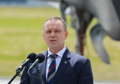 Co dalej z orderem Zełenskiego? Andruszkiewicz: Czekamy na reakcję