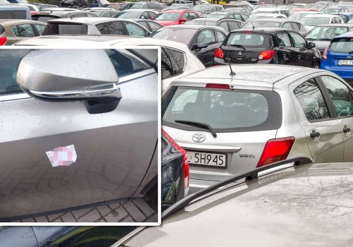 Przykleił kierowcy naklejkę za złe parkowanie. Teraz grozi mu 5 lat więzienia