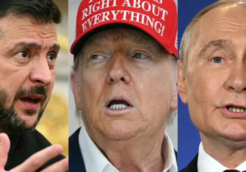 Trump rozmawiał z Zełenskim i Putinem. 