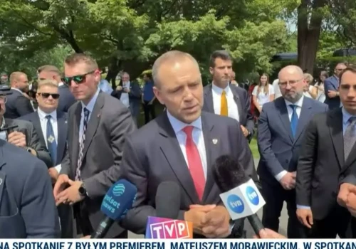 Prezydent Nawrocki rozpoczął wizytę w USA. Wskazał na szkodliwe działania rządzących w Polsce