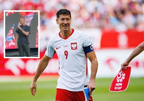 Oficjalnie to powiedział. Chodzi o Lewandowskiego