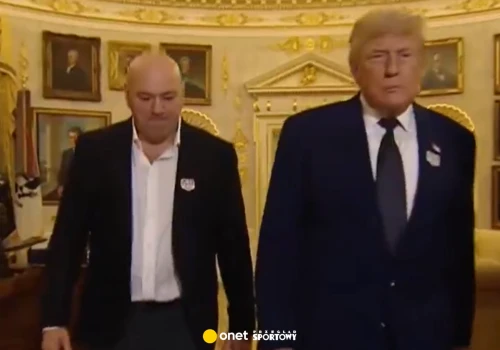 Tak zachował się Donald Trump na start gali w Białym Domu. Jest nagranie