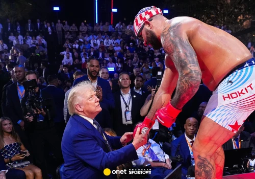 Wywołał skandal na oczach Donalda Trumpa! Cztery słowa