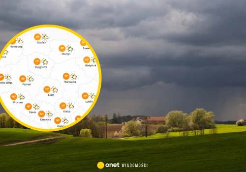 Dziś pogoda wciąż daleka od letniej normy. Burze i deszcz nie odpuszczą