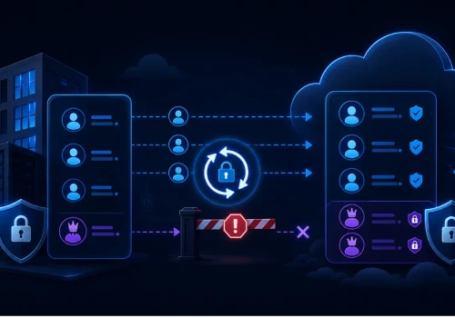 Microsoft Entra Connect blokuje hard match dla uprzywilejowanych kont