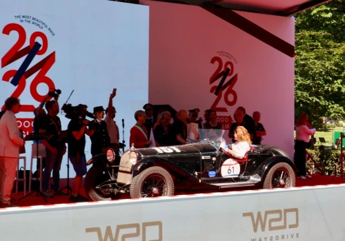 1000 Miglia 2026 dla Alfy Romeo. Marka zdominowała klasyczny rajd we Włoszech