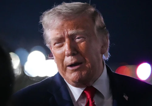 Trump urządził show pod Białym Domem. Nawrocki oglądał wszystko