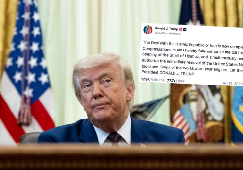 Prezydent Trump ogłosił, że USA zawarły wstępne porozumienie pokojowe z Iranem i tym razem chyba na serio
