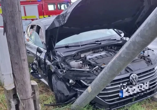 Wypadek kandydata na premiera Przemysława Czarnka po spotkaniu w Kaliszu