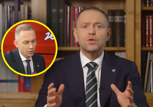 Nawrocki wbijał szpileczki w rząd, nagle przyszła TAKA riposta wiceministra. „Plucie na kraj”
