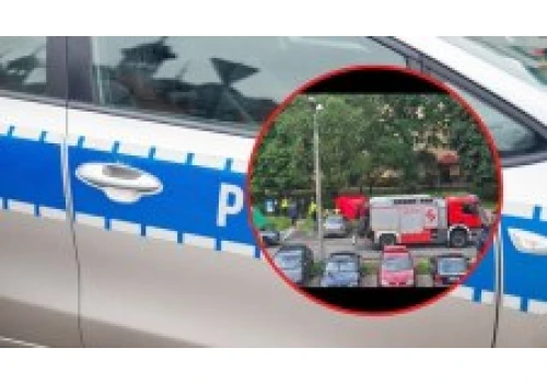 Strzelanina w Białej Podlaskiej. Zginął mężczyzna, trwa obława