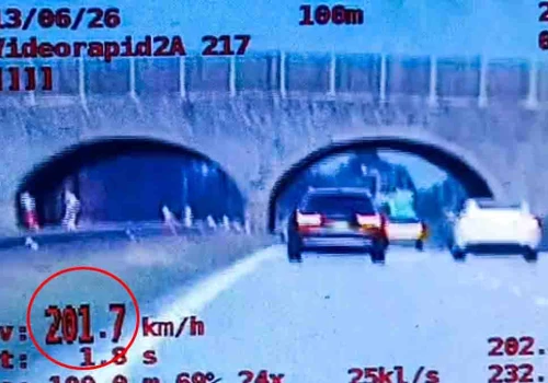 Nowa Sól. Zielonogórzanin recydywista bardzo zaszalał Audi na trasie S3