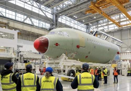 Airbus odpowiada na boom zamówień tych modeli samolotów. AI i roboty pomogą produkować więcej