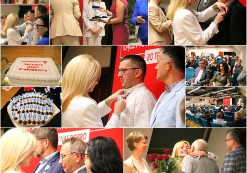 40 osób uhonorowanych za ratowanie życia. W Raciborzu wręczono odznaki krwiodawcom