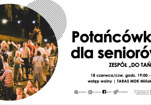 Letni wieczór przy muzyce i tańcu. W Mińsku Mazowieckim odbędzie się potańcówka dla seniorów