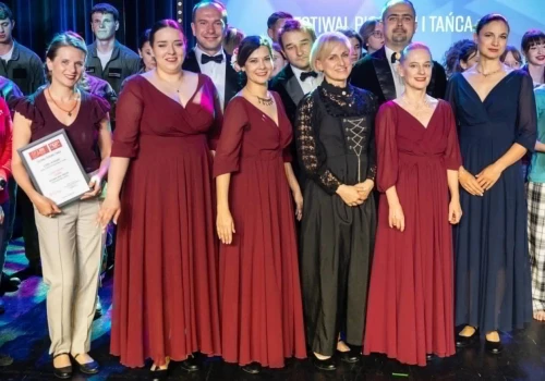 Zespół PoWianki z Lublina zdobył I miejsce podczas Festiwalu Piosenki i Tańca Wojska Polskiego