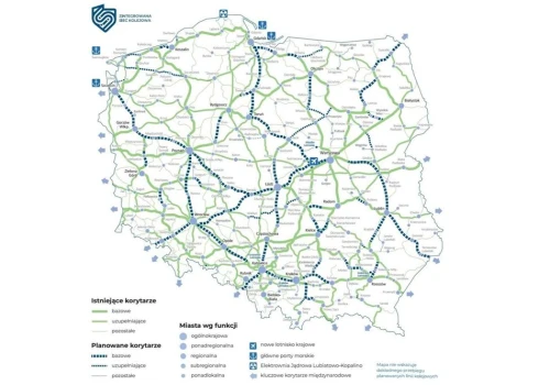CPK prezentuje ZSK. 4700 km nowych linii kolejowych