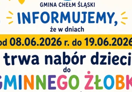 Rekrutacja do gminnego żłobka na rok szkolny 2026/2027