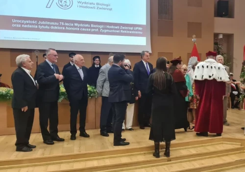Wydział UPWr ma 75 lat. Tysiące absolwentów pracują dziś w hodowli