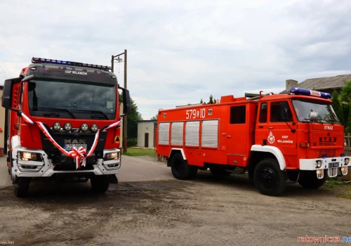 Zmiana pokoleniowa w OSP Wilamów. Strażacy mają nowy wóz