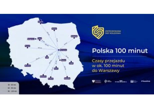Koleje Dużych Prędkości pojadą przez Toruń i Metropolię Toruńską