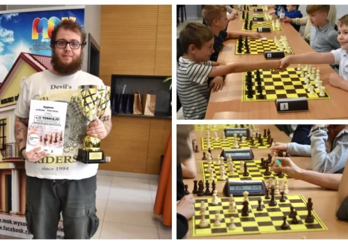 Szachowe emocje w Wysokiem Mazowieckiem. Bartosz Kotarski triumfatorem Otwartego Turnieju Szachowego