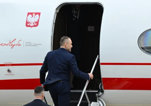 Prezydent Nawrocki spotkał się z liderem Republikanów w Senacie
