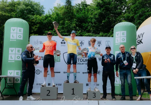 Igor Mitoraj na podium Ślęża Tour: „Nie żałuję niczego, bo wyjechałem się do końca”
