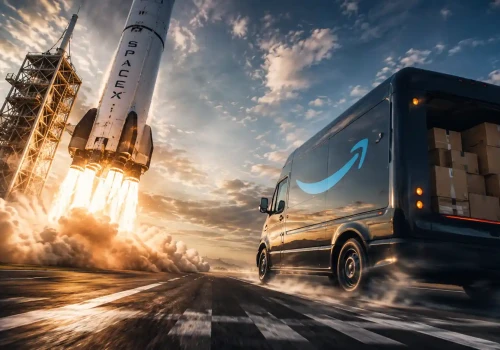 SpaceX zaraz przeskoczy Amazona? Akcje Muska po IPO pędzą jak rakieta