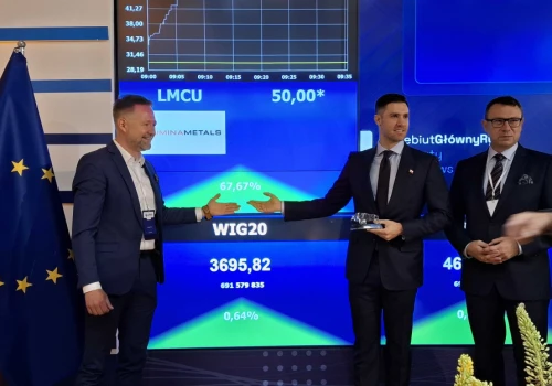 Debiut górniczej spółki na warszawskiej giełdzie