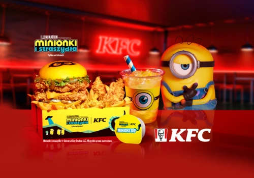 5 figurek do zgarnięcia. Minionki łączą siły z siecią KFC