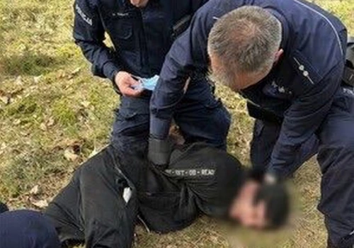 POWIAT NOWOTOMYSKI: Ucieczka z autostrady zakończona w lesie. 33-latek zatrzymany po pościgu pod Łomnicą