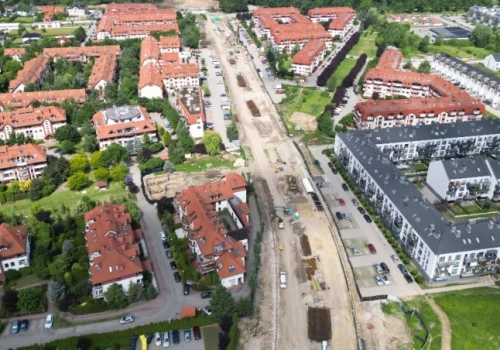 A w ogródku mamy... obwodnicę. Nowa trasa powstaje pod samymi oknami