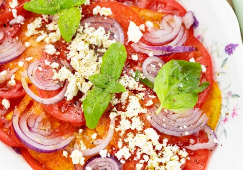Carpaccio z pomidorów