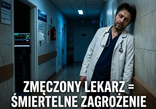 Co grozi lekarzowi pracującemu bez odpoczynku? 250 mld zł rocznie, systemowa sepsa i patologia, która zabija pacjentów